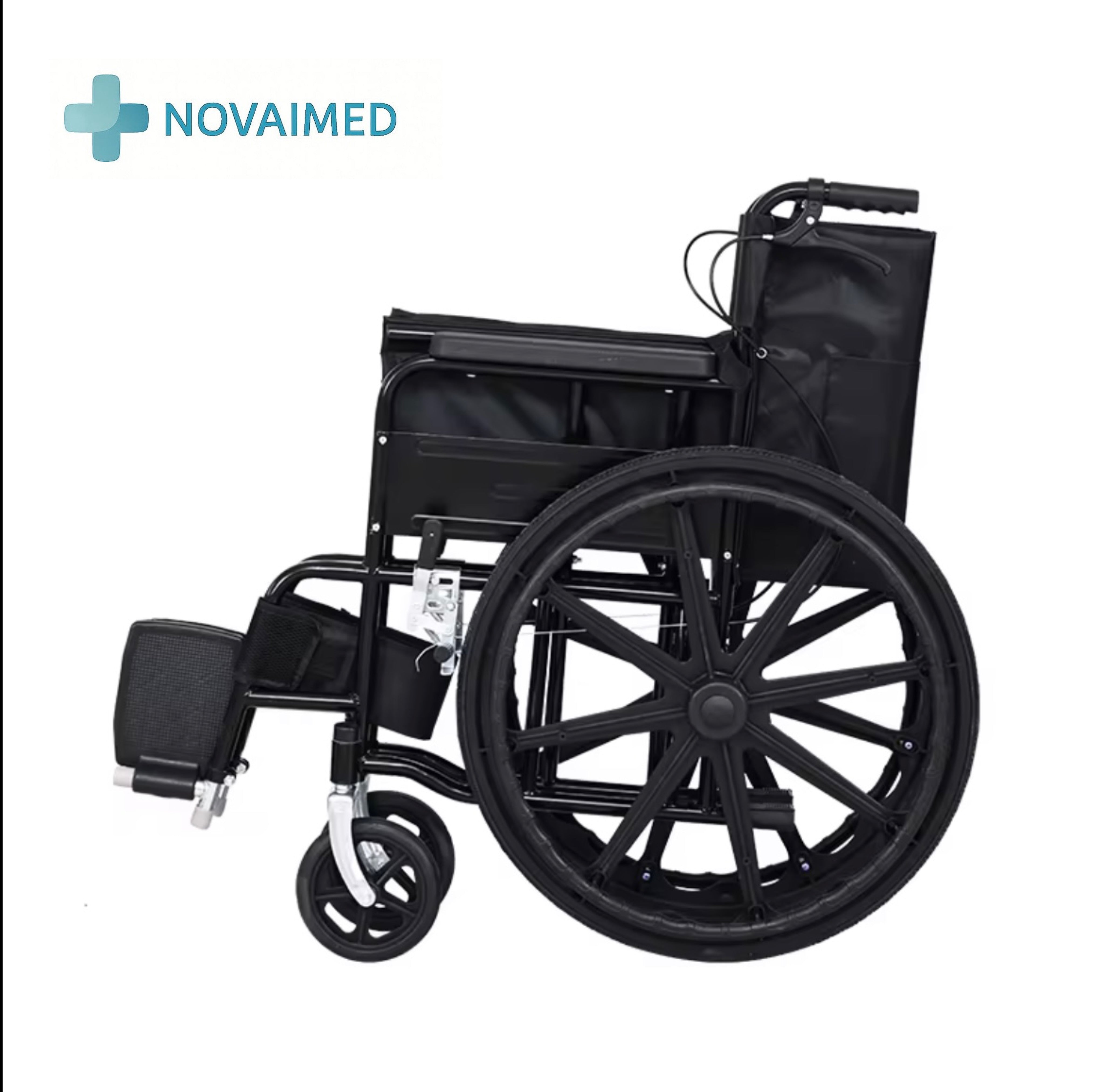 NOVAiMED Wheelchair – CE Certified, 2-Year Warranty